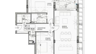 Dreizimmerwohnung Verkäufe, Bojana, Sofia (3)