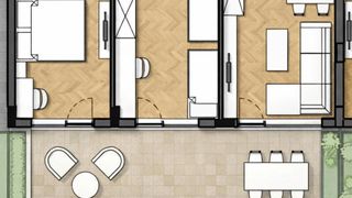 Dreizimmerwohnung Verkäufe, Himbeertal, Sofia (3)