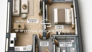 Двустаен Продажби, Тракия, Пловдив (6)