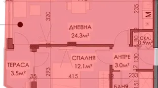 Двустаен Продажби, Славейков, Бургас