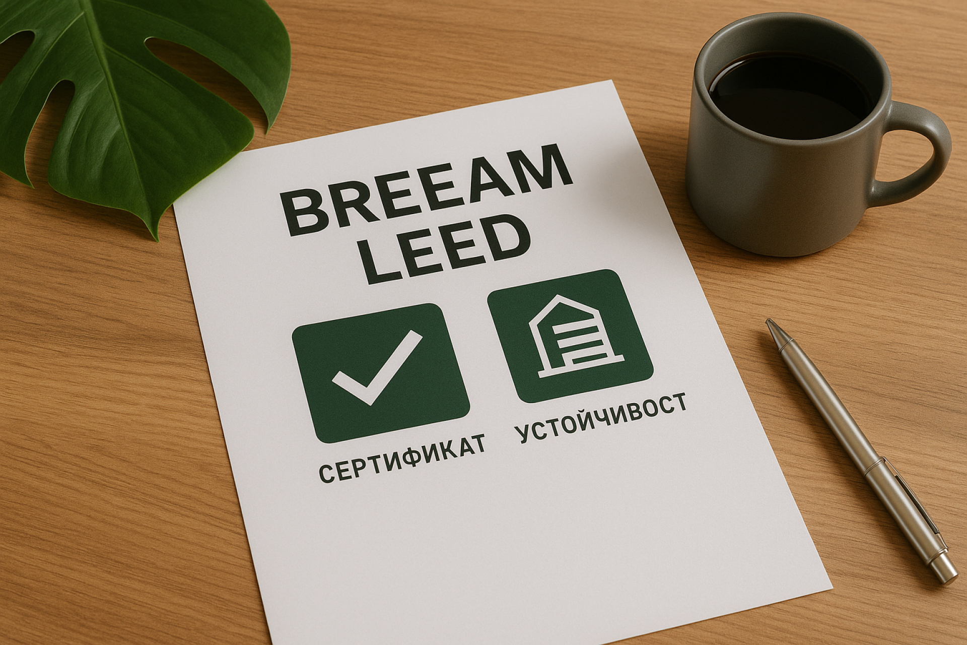 Какво представляват сертификатите BREEAM и LEED и как те се прилагат у нас? - Hauptfoto