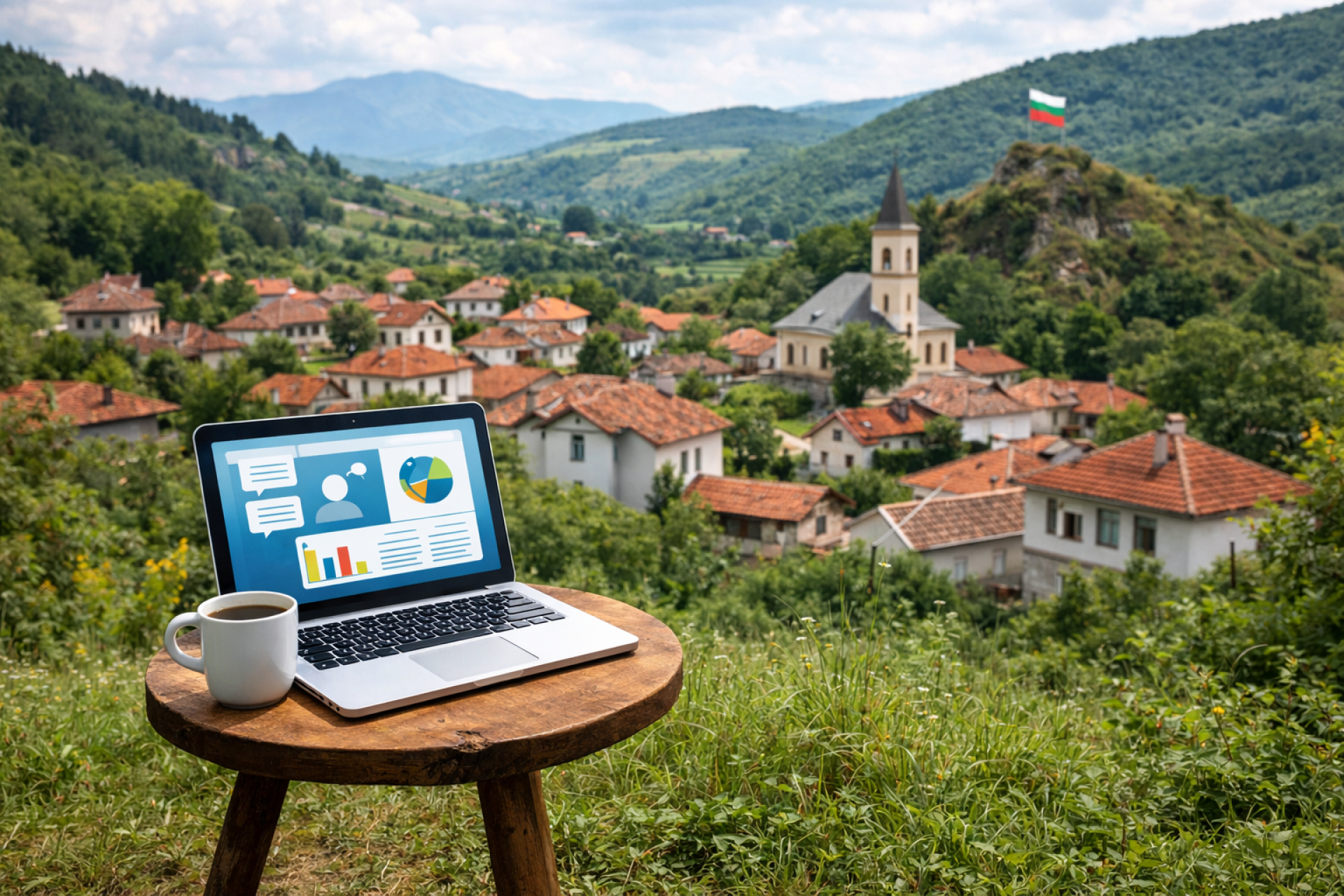 Как дистанционната работа променя имотния пазар в малките градове - Fotografie principală