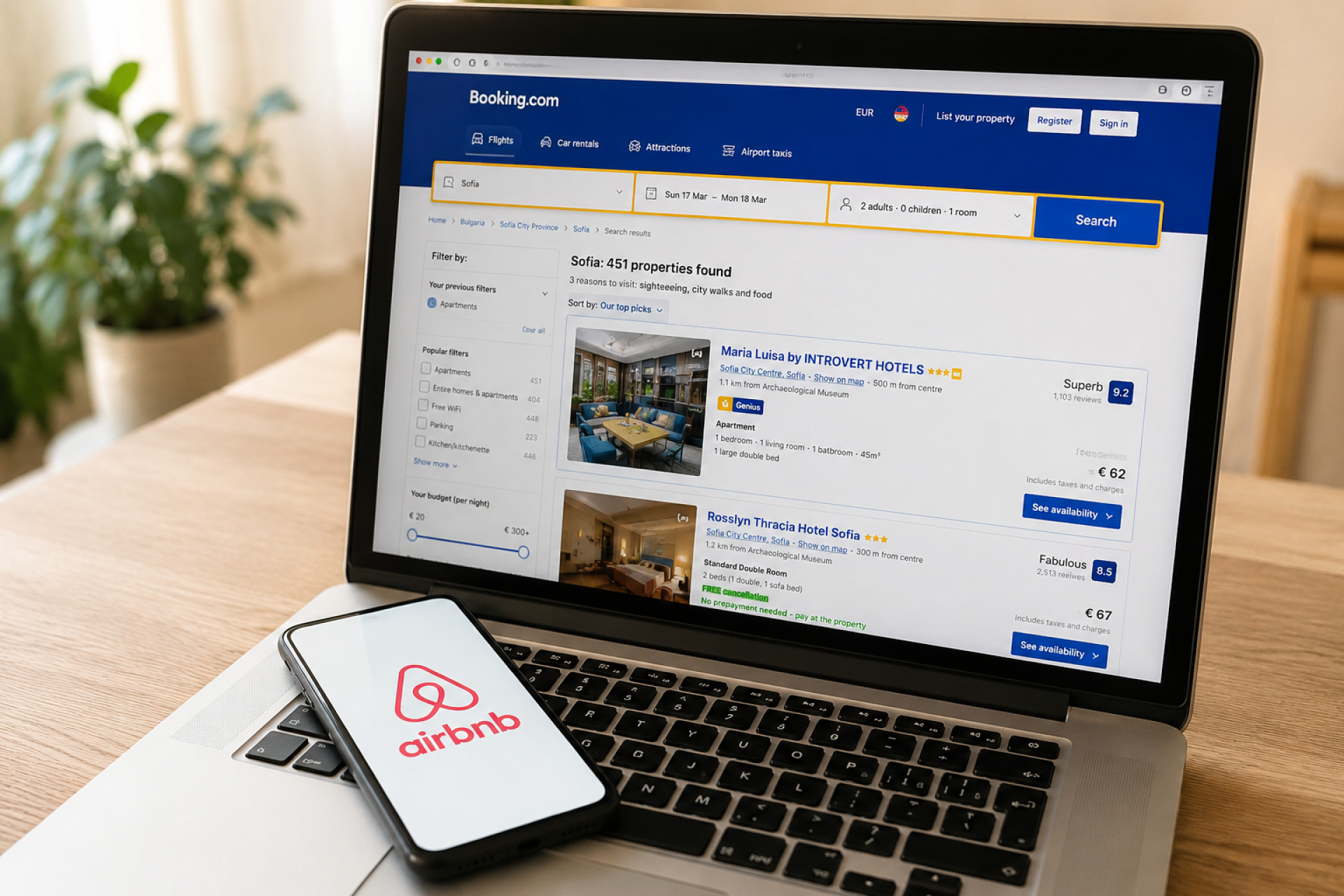 Airbnb и Booking под натиск: какво ще се промени за краткосрочните наеми в България? - Главна снимка