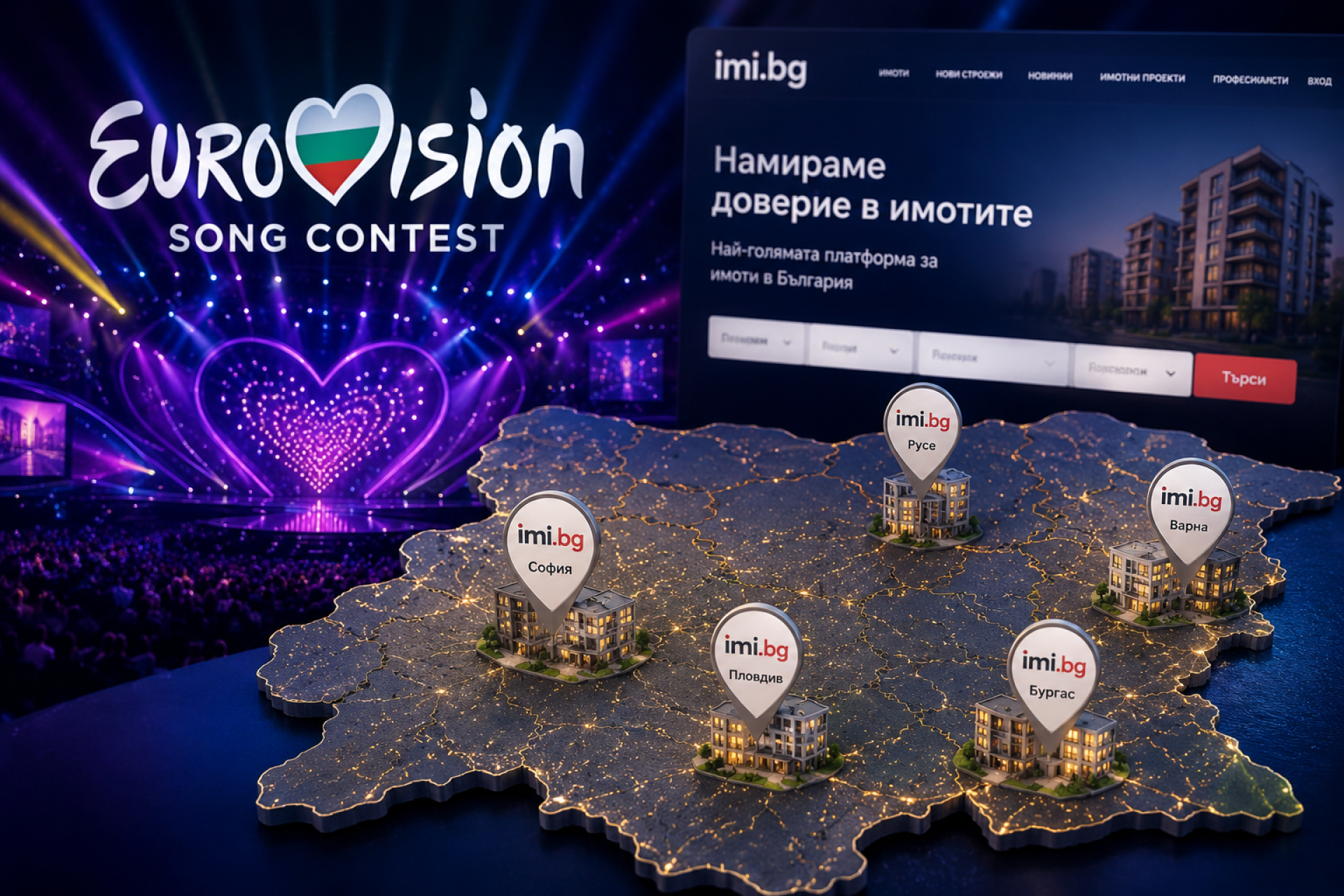 Как Евровизия влияе върху пазара на имоти: от Airbnb печалби до градски бранд - Главна снимка