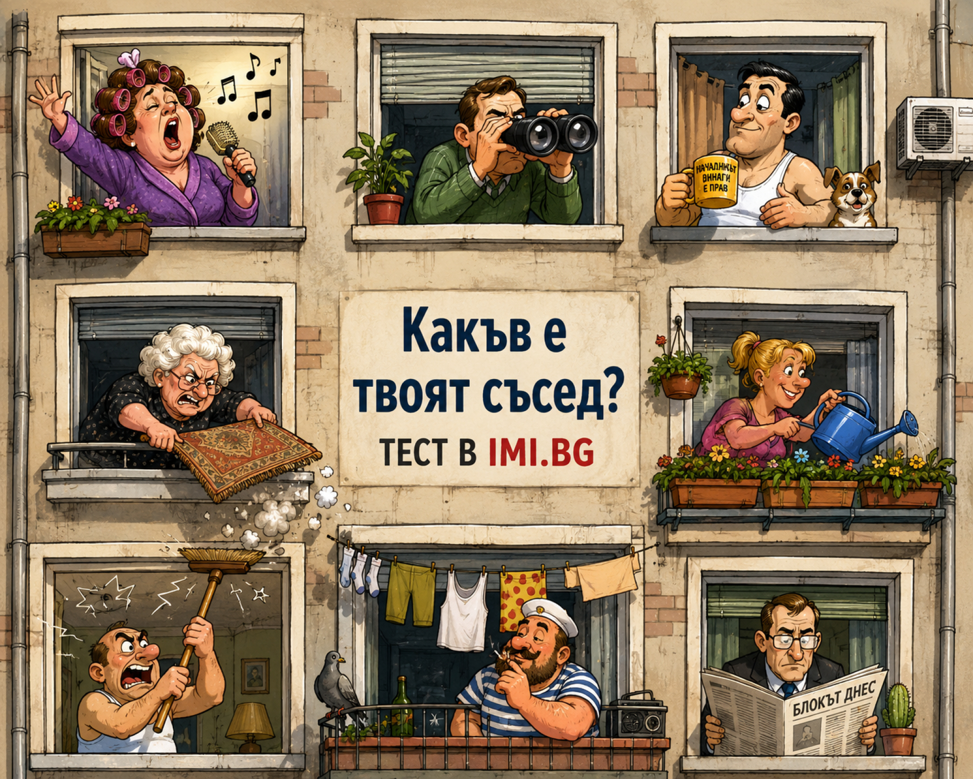 Тест: Какъв тип съсед си ти? - Главна снимка